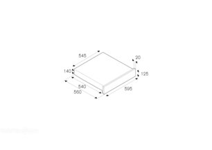 Встраиваемый ящик для подогрева Бертаззони WD60HERA фото 4 Встраиваемый ящик для подогрева Bertazzoni WD60HERA фото 4