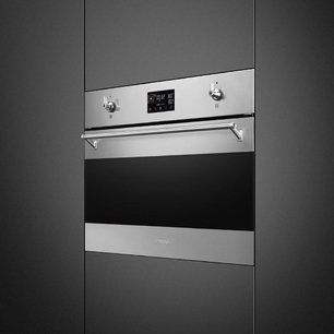 Духовой шкаф с паром Smeg SO4302S3X фото 2