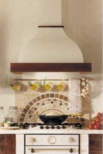 Вытяжка Falmec Iris Tulip 120 (600) S орех фото 4