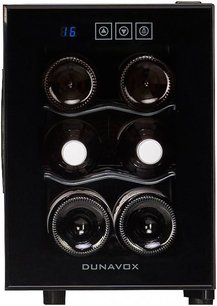 Винный шкаф Дунавокс DX-6.16SC фото 4 Винный шкаф Dunavox DX-6.16SC фото 4