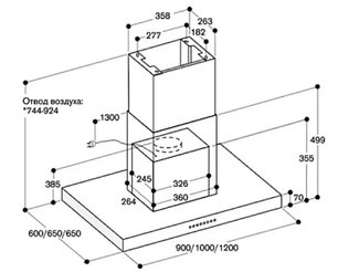 Вытяжка Гаггенау AI 240-190 фото 3 Вытяжка Gaggenau AI 240-190 фото 3