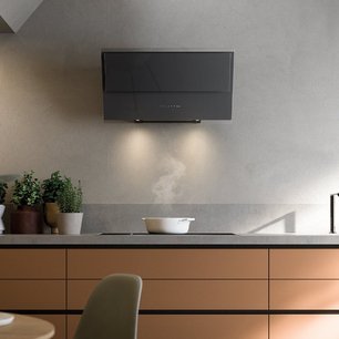 Вытяжка Фалмек Verso 85 bk glass (600) фото 2 Вытяжка Falmec Verso 85 bk glass (600) фото 2