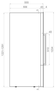 Встраиваемый винный шкаф Пандо PVMAV 124-70XR фото 4 Встраиваемый винный шкаф Pando PVMAV 124-70XR фото 4