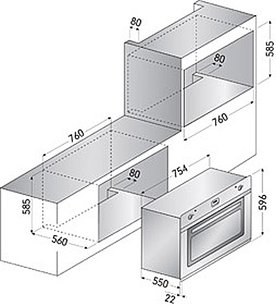 Духовой шкаф Илве 800-LVG фото 3 Духовой шкаф Ilve 800-LVG фото 3