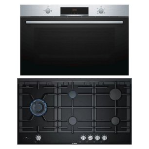 Bosch (духовой шкаф VGD553FB0 + варочная панель PRS9A6D70M) фото