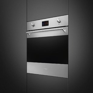 Духовой шкаф с паром Smeg SO6303APX фото 2