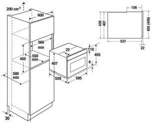 Компактный духовой шкаф с микроволнами Куперсбуш CBM 6330.0 S9 Shade of Grey фото 4 Компактный духовой шкаф с микроволнами Kuppersbusch CBM 6330.0 S9 Shade of Grey фото 4