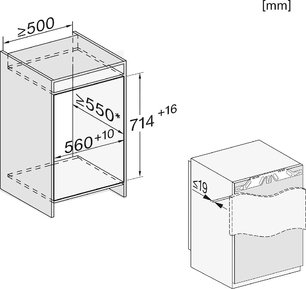 Встраиваемый морозильник Миле FNS 7040 C фото 3 Встраиваемый морозильник Miele FNS 7040 C фото 3