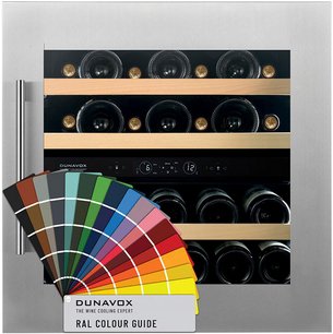 Встраиваемый винный шкаф Дунавокс DVS-25.65DC фото Встраиваемый винный шкаф Dunavox DVS-25.65DC фото