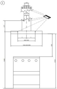 Вытяжка Пандо P-823/70 IX V.850 SEC фото 3 Вытяжка Pando P-823/70 IX V.850 SEC фото 3