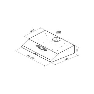 Козырьковая вытяжка Кертинг KHT 6334 B фото 4 Козырьковая вытяжка Korting KHT 6334 B фото 4