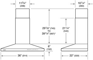 Вытяжка Wolf ICBVW36S фото 4