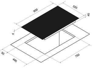 Варочная панель Pando PI-3500 Airlink фото 2