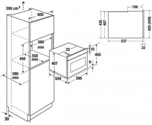 Компактный духовой шкаф Куперсбуш CBP 6550.0 G3 Silver Chrome фото 4 Компактный духовой шкаф Kuppersbusch CBP 6550.0 G3 Silver Chrome фото 4