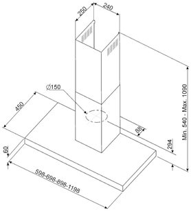 Вытяжка Смег KAT600HXE фото 2 Вытяжка Smeg KAT600HXE фото 2