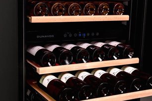 Винный шкаф Дунавокс DX-166.428DBK фото 3 Винный шкаф Dunavox DX-166.428DBK фото 3