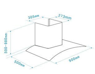 Вытяжка Зигмунд Штайн K 266.91 S фото 3 Вытяжка Zigmund Shtain K 266.91 S фото 3