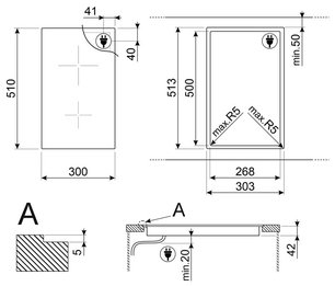 Варочная панель Smeg SE232TD1 фото 2
