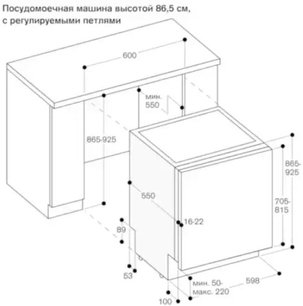 Встраиваемая посудомоечная машина Гаггенау DF271160F фото 2 Встраиваемая посудомоечная машина Gaggenau DF271160F фото 2