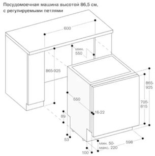 Встраиваемая посудомоечная машина Гаггенау DF481163F фото 2 Встраиваемая посудомоечная машина Gaggenau DF481163F фото 2