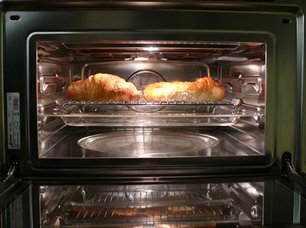 Независимая компактная электрическая духовка с СВЧ Kaiser EM 3200 фото 2