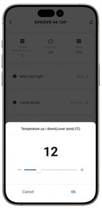 Встраиваемый винный шкаф Дунавокс DVN-19.50B.TO фото 3 Встраиваемый винный шкаф Dunavox DVN-19.50B.TO фото 3