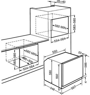 Духовой шкаф Смег SF850APZ фото 2 Духовой шкаф Smeg SF850APZ фото 2