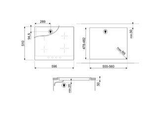 Варочная панель Смег SI964XM фото 2 Варочная панель Smeg SI964XM фото 2