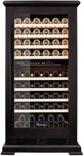 Винный шкаф Мэйвел MV99PRO-KBT2 (Тёмный шоколад) фото Винный шкаф Meyvel MV99PRO-KBT2 (Тёмный шоколад) фото