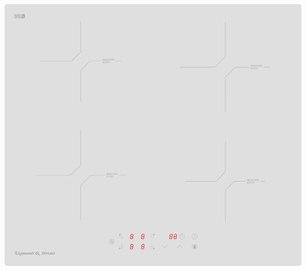 Стеклокерамическая варочная панель Зигмунд Штайн CI 33.6 W фото Стеклокерамическая варочная панель Zigmund Shtain CI 33.6 W фото