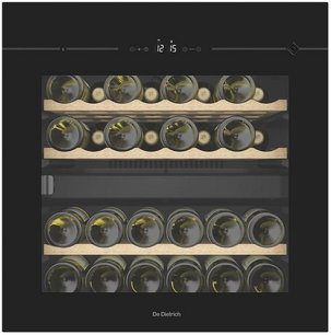 Встраиваемый винный шкаф Де Дитрих DIW36DFB фото Встраиваемый винный шкаф De Dietrich DIW36DFB фото