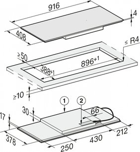 Варочная панель Миле KM7684 FL фото 3 Варочная панель Miele KM7684 FL фото 3