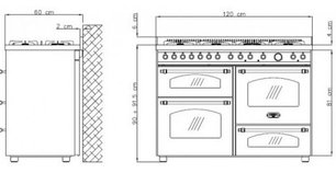 Варочный центр Лофра P126SMFE+MF/2Ci фото 4 Варочный центр Lofra P126SMFE+MF/2Ci фото 4