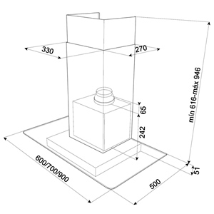 Вытяжка Тека DG3 60 фото 2 Вытяжка Teka DG3 60 фото 2