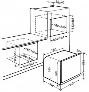 Духовой шкаф Смег SFP390X-1 фото 4 Духовой шкаф Smeg SFP390X-1 фото 4