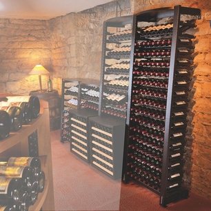 Стеллаж для хранения вина Eurocave Modulosteel 1 модуль фото Стеллаж для хранения вина Eurocave Modulosteel 1 модуль фото