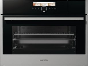 Компактная духовка с функцией пароварки и СВЧ Gorenje BCMS598S19X фото