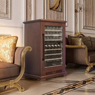 Винный шкаф Мэйвел MV77PRO-KBT2 (Итальянский орех) фото 2 Винный шкаф Meyvel MV77PRO-KBT2 (Итальянский орех) фото 2