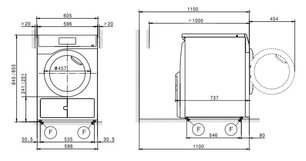 Сушильная машина Миле PDR 908 HP фото 3 Сушильная машина Miele PDR 908 HP фото 3