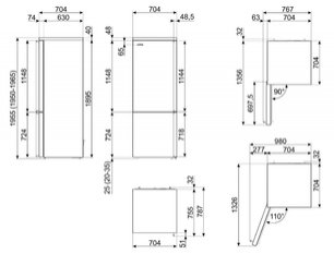 Холодильник Смег FA3905LX5 фото 3 Холодильник Smeg FA3905LX5 фото 3