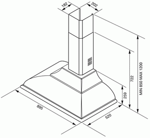 Вытяжка Смег KC19RA фото 3 Вытяжка Smeg KC19RA фото 3