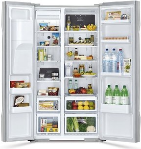 Холодильник Хитачи R-S702 GPU2 GBK фото 2 Холодильник Hitachi R-S702 GPU2 GBK фото 2