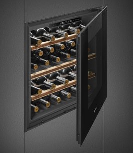 Встраиваемый холодильный шкаф для вина Смег CVI129B3 фото 4 Встраиваемый холодильный шкаф для вина Smeg CVI129B3 фото 4