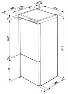 Холодильник Смег FA350X1 фото 2 Холодильник Smeg FA350X1 фото 2