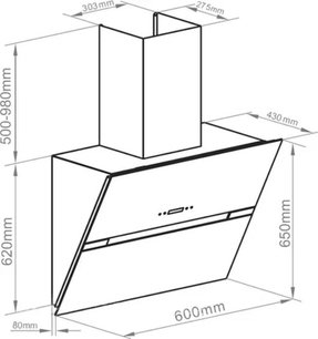 Вытяжка Кайзер AT 6407 FW фото 3 Вытяжка Kaiser AT 6407 FW фото 3