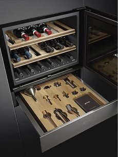 Холодильный шкаф для вина Smeg CVI318RWX2 фото 4