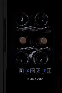 Винный шкаф Дунавокс DX-12.33DSC фото 4 Винный шкаф Dunavox DX-12.33DSC фото 4