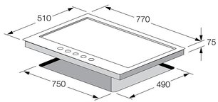 Варочная панель Фулгор Милано CPH 765 GWK X фото 4 Варочная панель Fulgor Milano CPH 765 GWK X фото 4