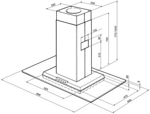 Вытяжка Смег KSEIV97X2 фото 4 Вытяжка Smeg KSEIV97X2 фото 4