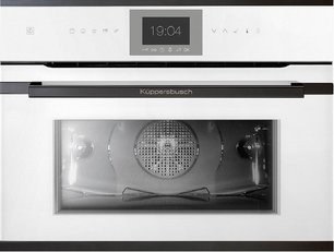 Компактный духовой шкаф с паром Kuppersbusch CBD 6550.0 W6 Black Steel фото